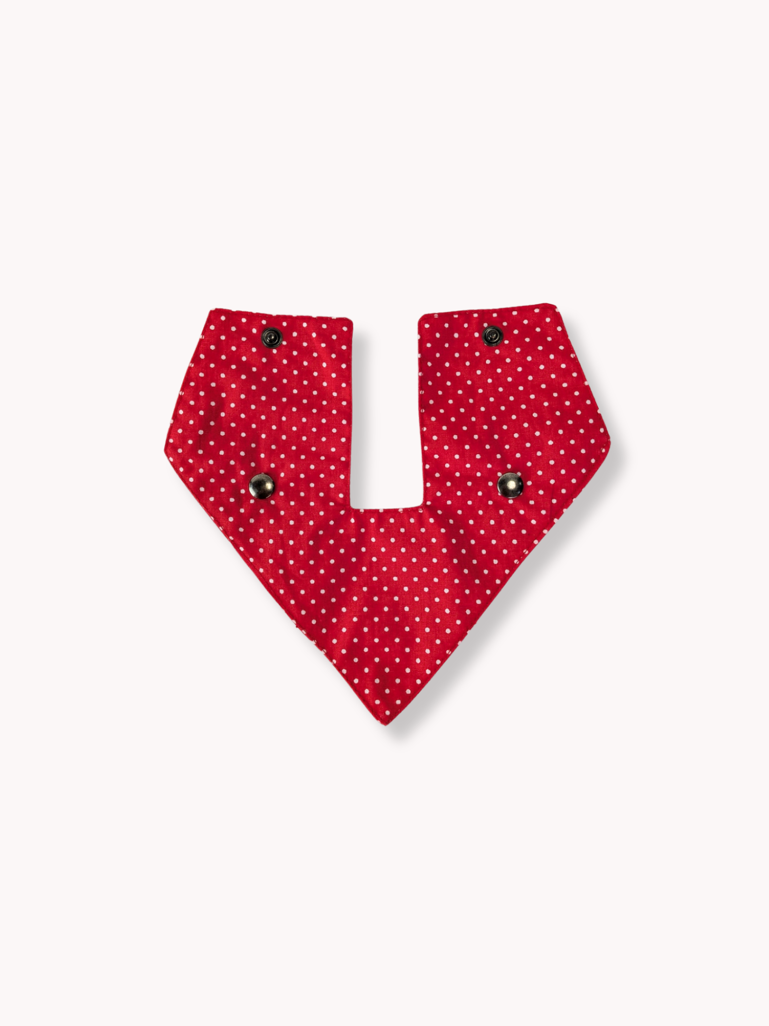 Bandana à fixer Pois rouge
