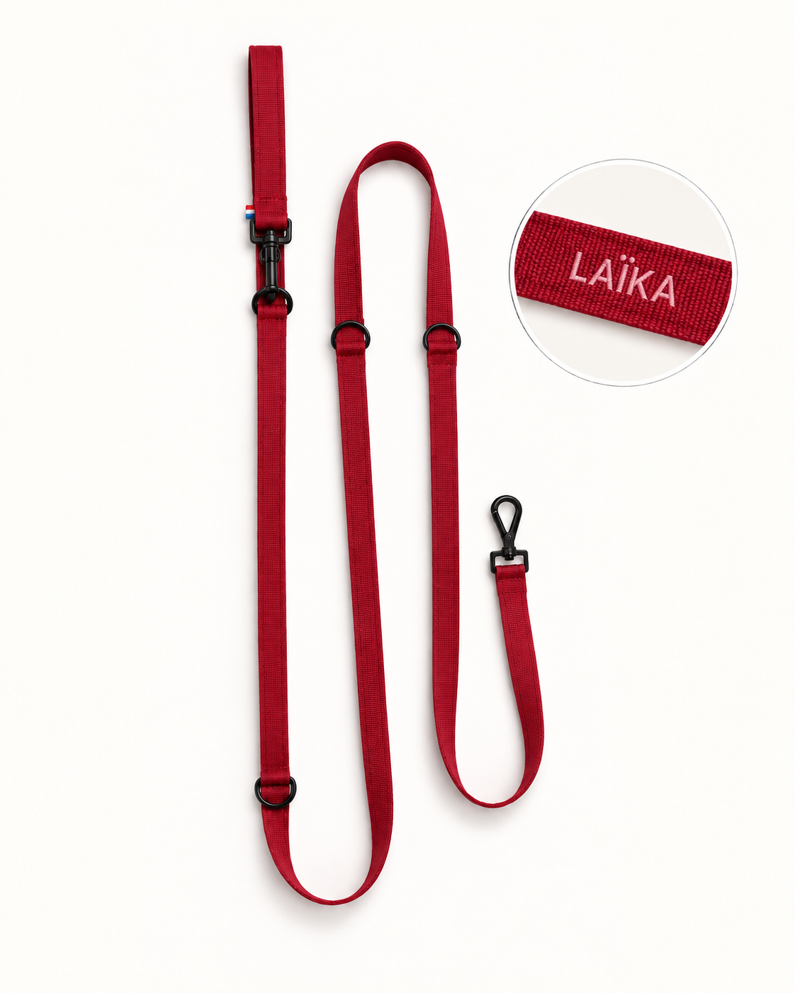 Laisse modulable Cerise rose