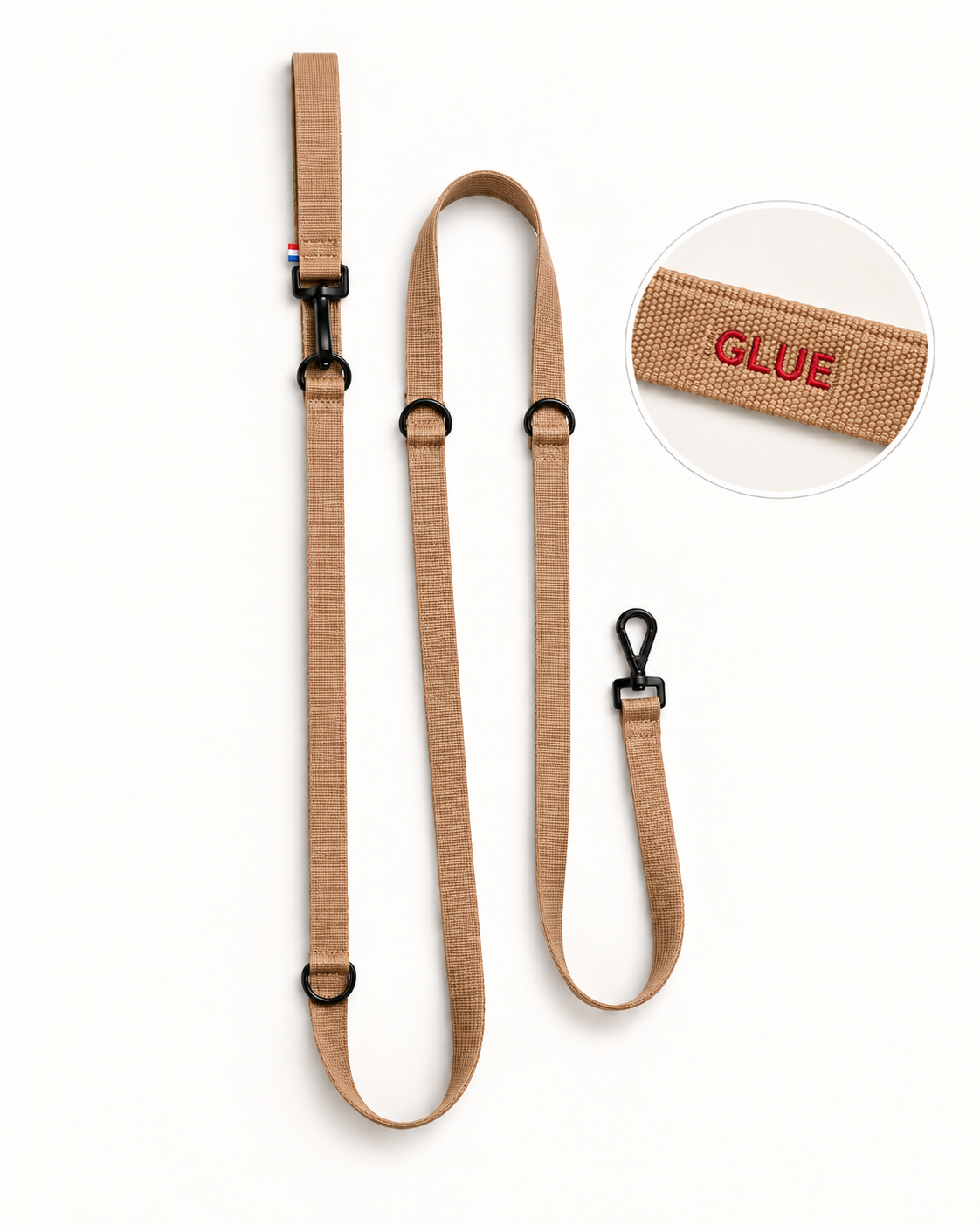 Laisse modulable Sable rouge