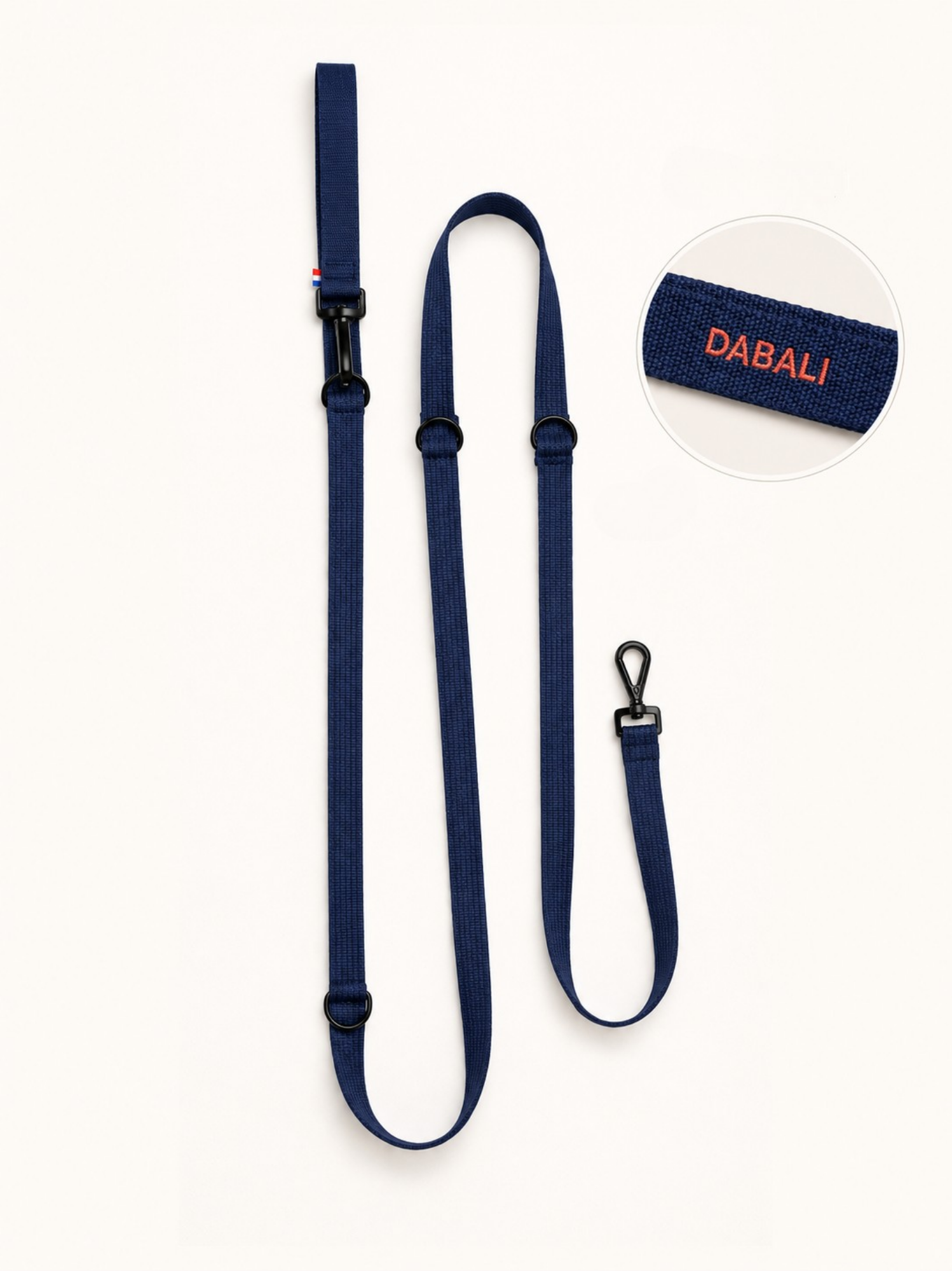 Laisse modulable Bleue corail