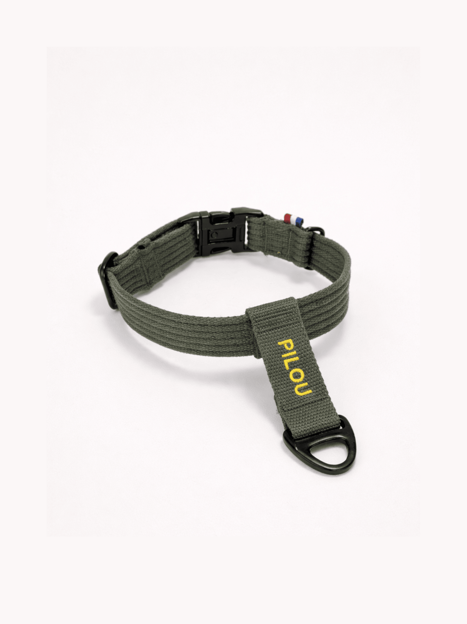 Collier signature Kaki jaune