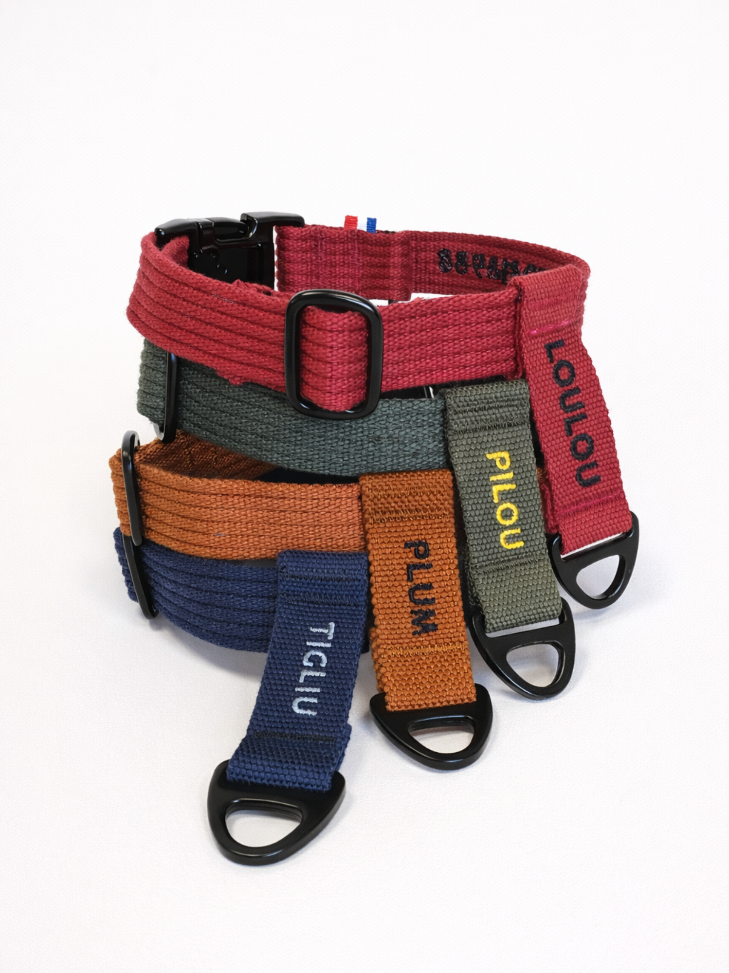 Collier signature Bleu glacier