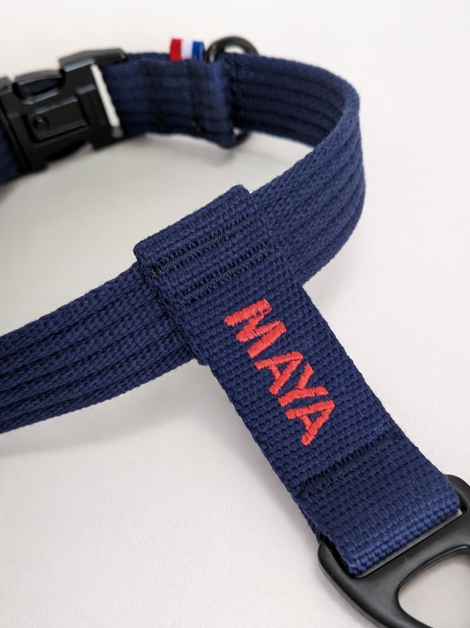 Collier signature Bleu corail