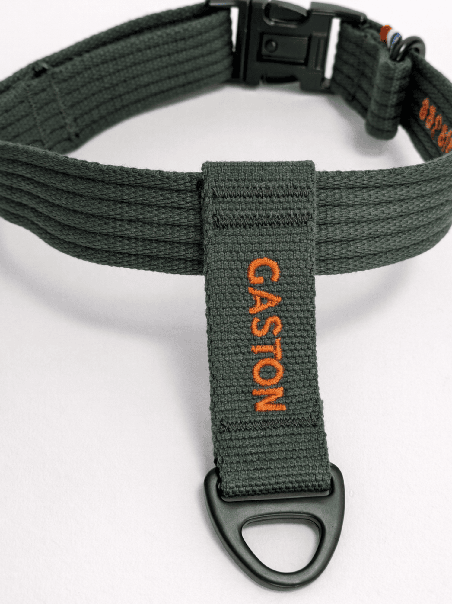 Collier signature Kaki orange