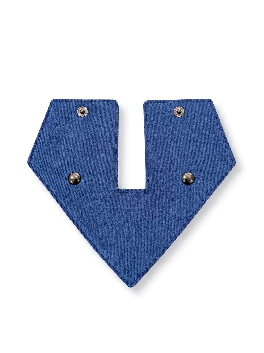 Bandana à fixer Velours bleu
